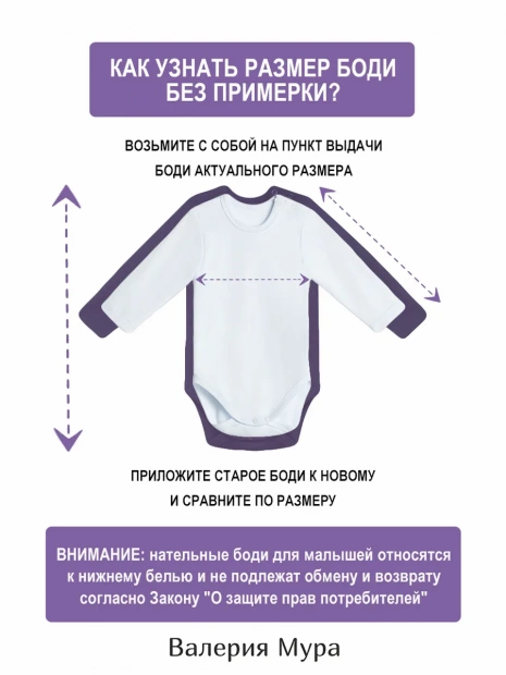 Боди «Мой 1 день рождения» фото 3