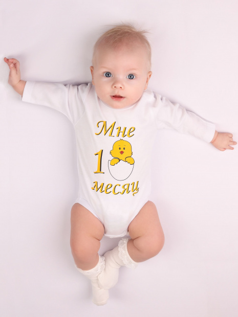 Боди «Мне 1 месяц» фото 1