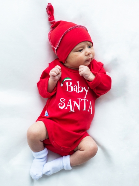 Боди с длинным рукавом "Baby Santa" фото 1