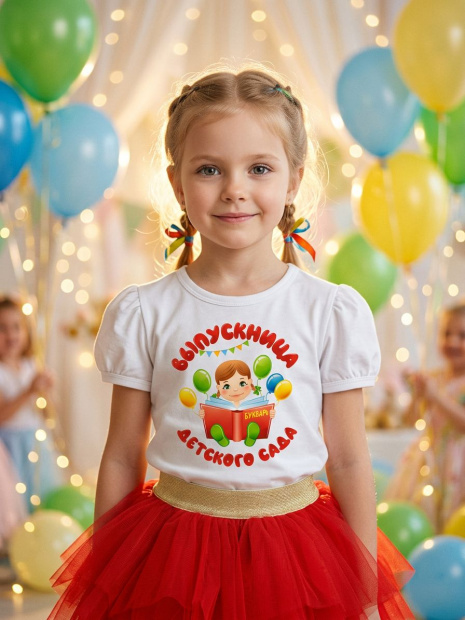 Футболка «Выпускница детского сада» фото 1